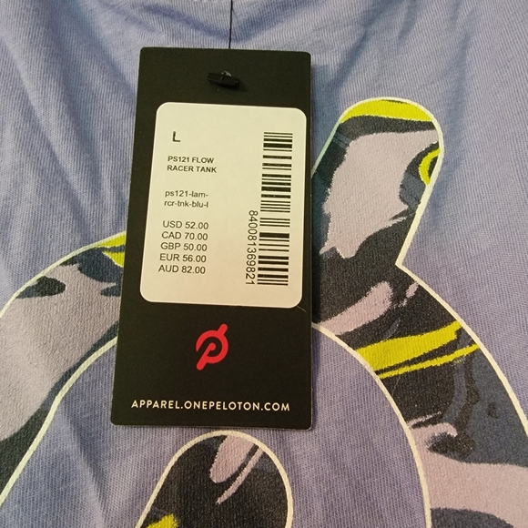 Peloton Flow Racer Tank Large 🚲 - Picture 6 of 10